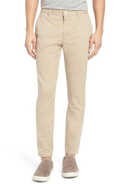 Bonobos Tailored Fit Washed Stretch Cotton Chinos In True Khaki