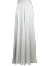 Voz Palazzo Trousers In Grey
