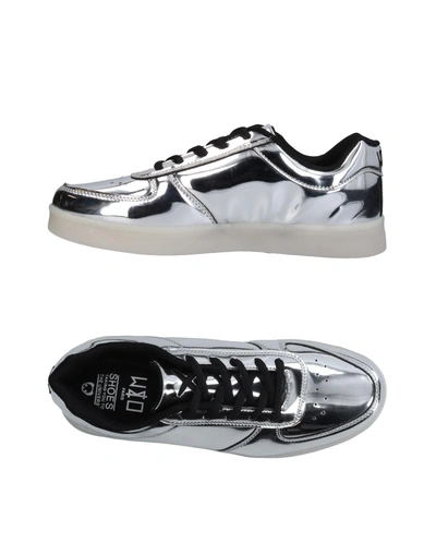 Wize & Ope Laced Shoes In Silver