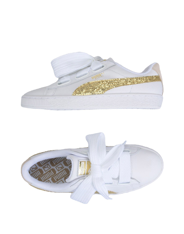 basket puma heart glitter basket puma heart glitter