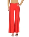 Mugler Casual Pants In Red