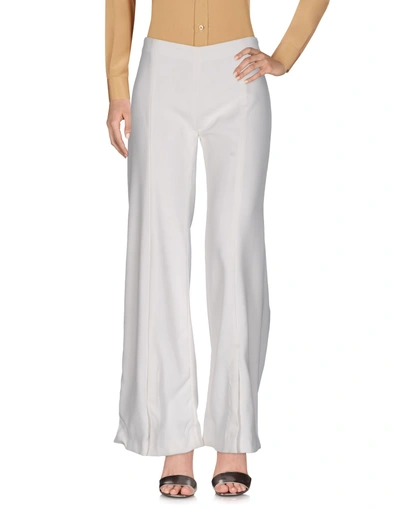 Mugler Casual Pants In White