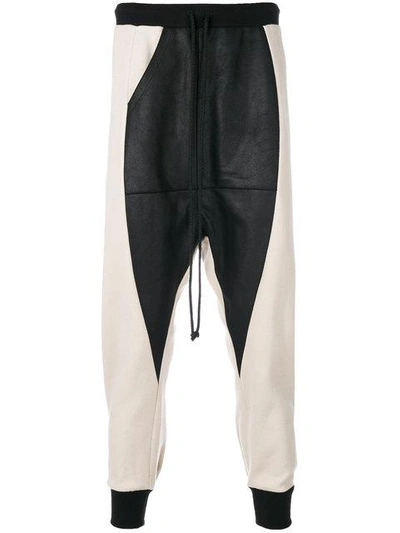 Lost & Found Rooms Colour-block Track Trousers - Neutrals
