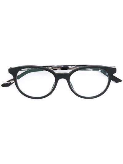 Dior Round Frame Glasses In Black