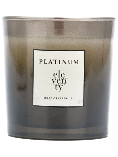 Eleventy Rose Grapefruit Scented Candle (1.3kg) In Black