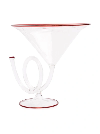 Fornasetti Funnel Martini Glass