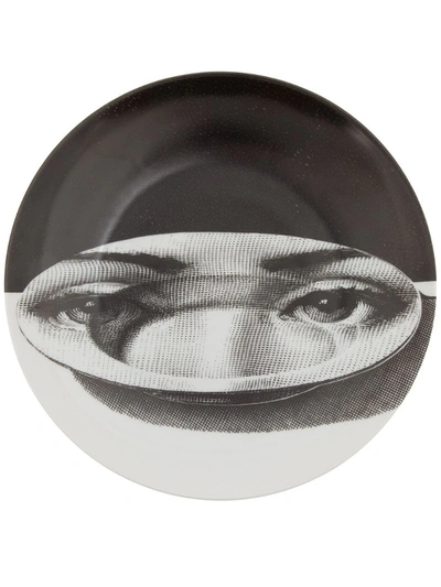 Fornasetti Plate In Black