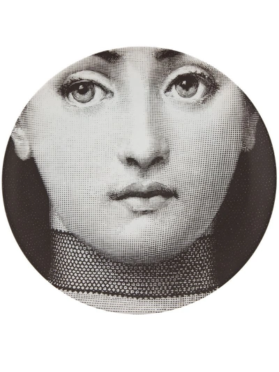 Fornasetti Plate In Black