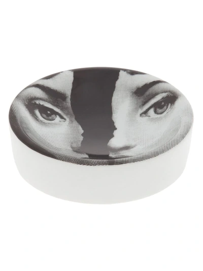 Fornasetti Rip Tray In Black