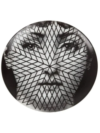 Fornasetti Plate In Black