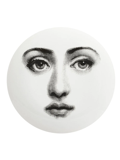 Fornasetti Plate In White