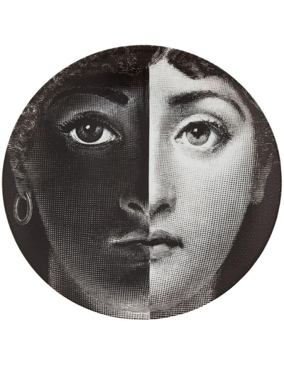 Fornasetti Plate In Black