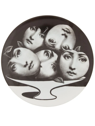 Fornasetti Plate In Grey