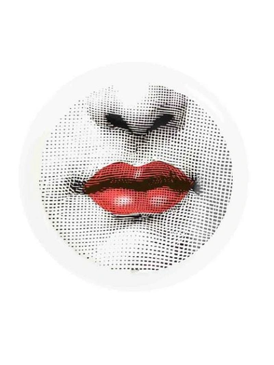 Fornasetti Bocca Tray In White