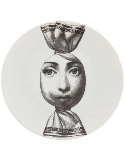 Fornasetti 印花碟 In White