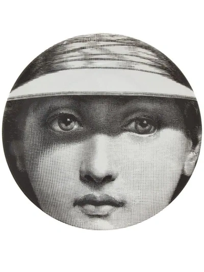 Fornasetti Plate In Black