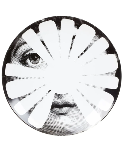 Fornasetti Plate In White