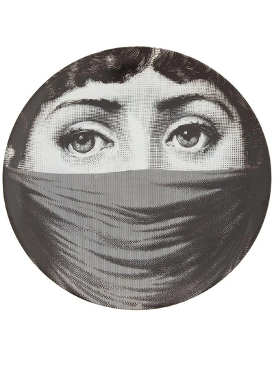 Fornasetti Plate In Grey