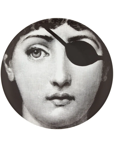 Fornasetti Plate In Black