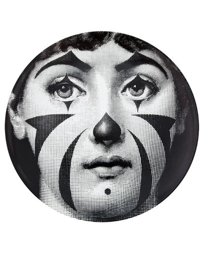 Fornasetti Plate In Black