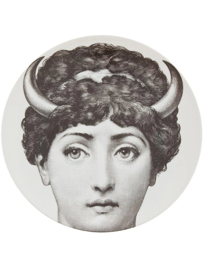Fornasetti Plate In White