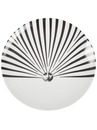 Fornasetti Plate In White