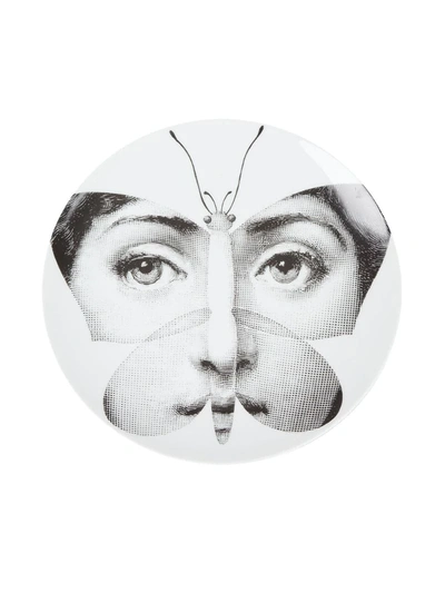 Fornasetti Plate In White