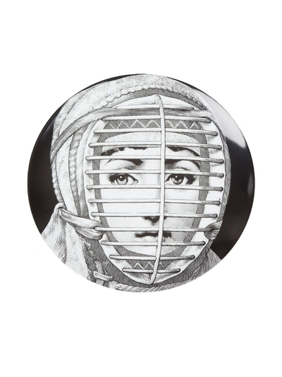 Fornasetti Plate In Black