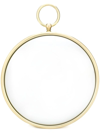 Fornasetti Profumi Round Mirror In Metallic