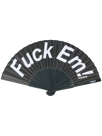 Neighborhood Fuck Em! Fan In Black