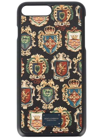 Dolce & Gabbana Coat Of Arms Print Iphone 7 Case