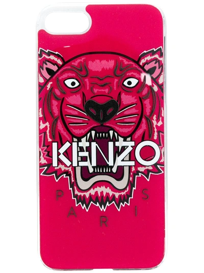 Kenzo Tiger Iphone 6 Case In Pink/purple