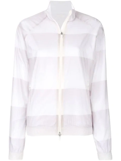 Reebok Gradient Sports Jacket In White