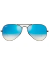 Ray Ban Verspiegelte Pilotenbrille In Blue