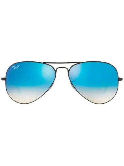 Ray Ban Verspiegelte Pilotenbrille In Blue