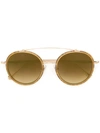Matsuda Round Gradient Sunglasses