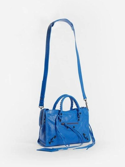 Balenciaga Women's Blue Classic City Bag Small