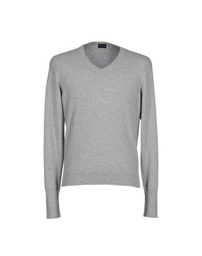 Drumohr Sweaters In Grey