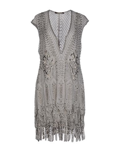 Roberto Cavalli Short Dress In Grey | ModeSens