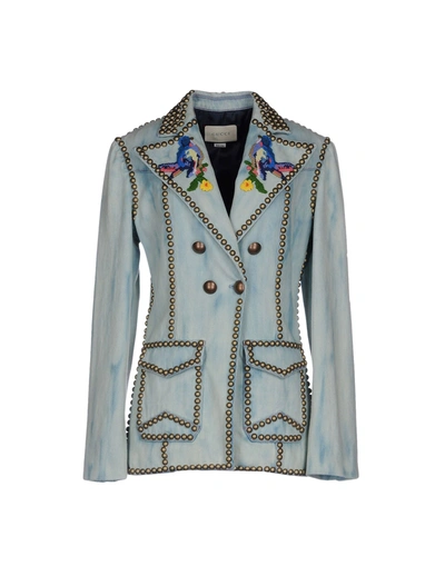 Gucci Sartorial Jacket In Blue