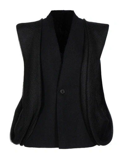 Rick Owens Suit Jackets In Black