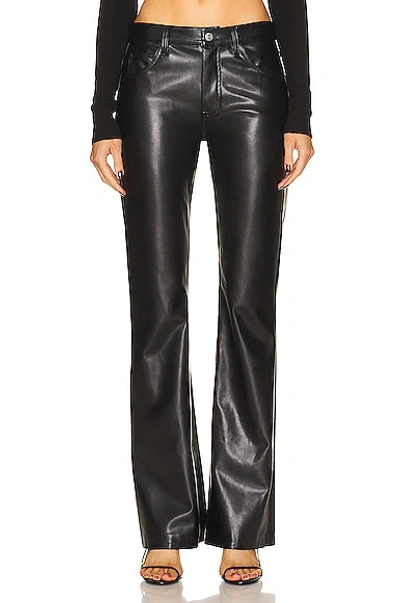 A.l.c Freddie Vegan Leather Pants In Black