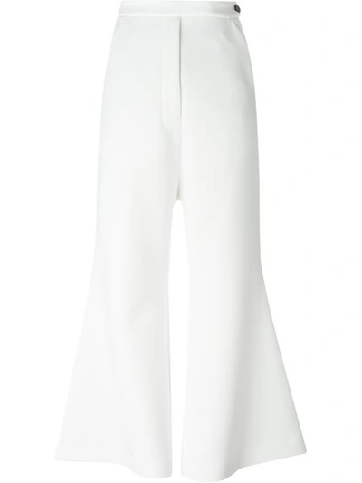 Ellery Cropped Culottes In White