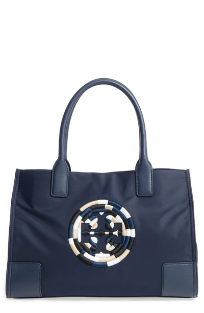 Tory Burch Ella Nylon Mini Tote Tory Navy