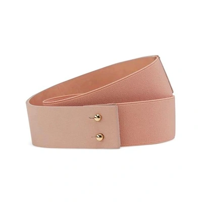 Nine To Five Elastic Belt Saale Rosè In Neutrals