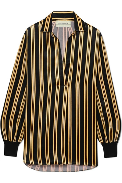 By Malene Birger Mourici Striped Blouse In Gold