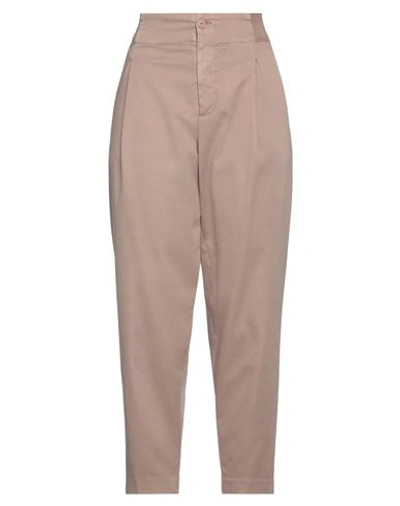 European Culture Pants In Beige