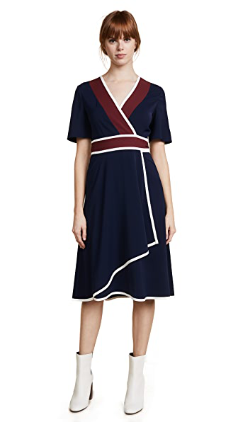 tory burch peggy wrap dress
