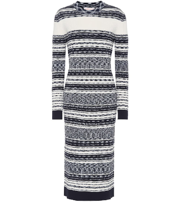 tory burch striped sweater dress