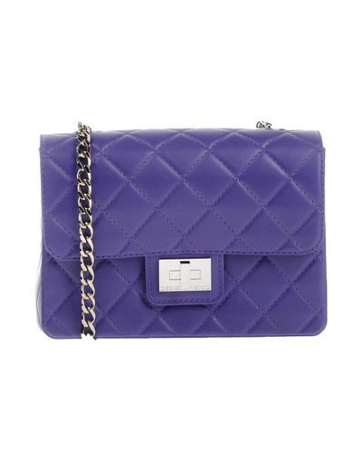 Designinverso Handbags In Purple